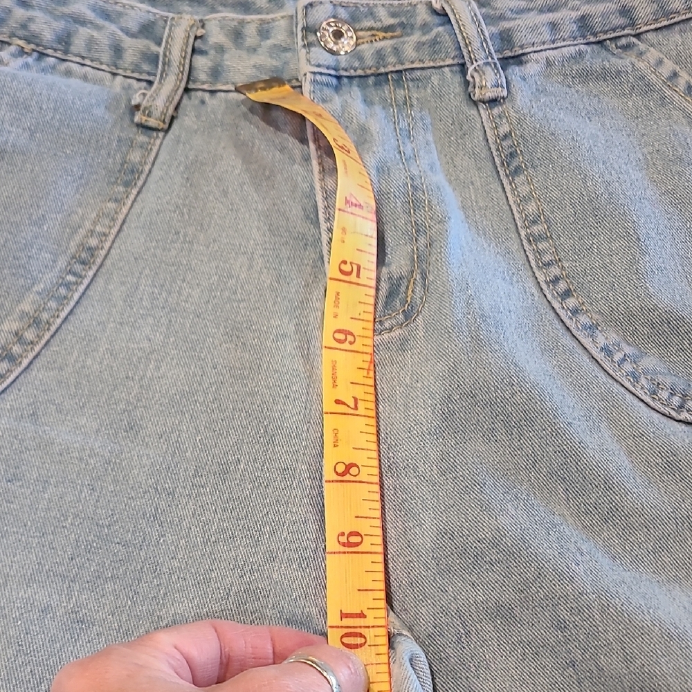 Light Blue Denim Jogger Pants - Picture 10 of 12